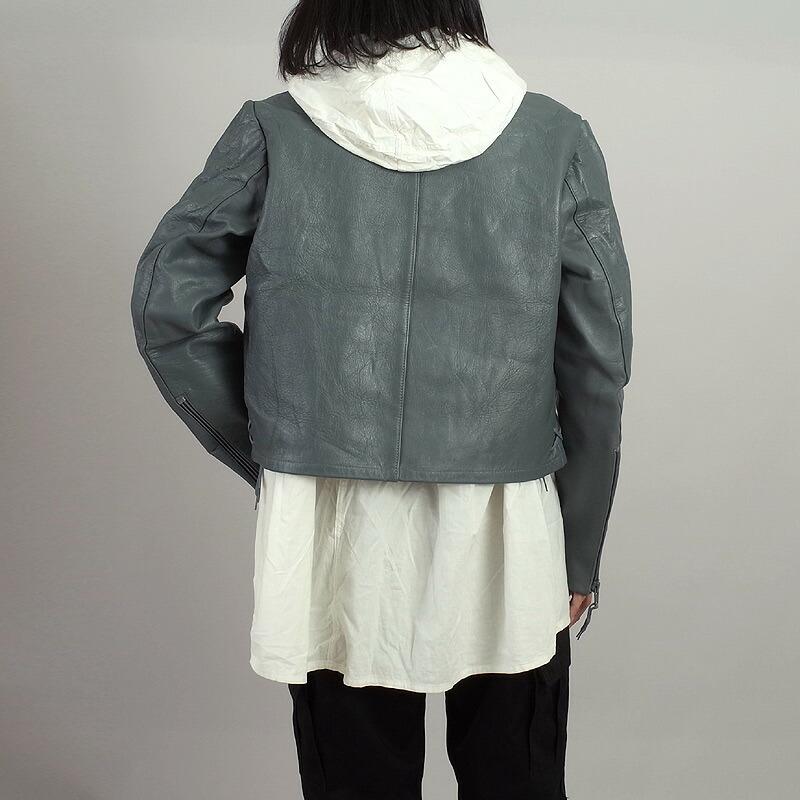 ドイツ軍 サブマリン レザージャケット グレー USED JJ284UN ドイツ軍 サブマリン レザージャケット グレー USED JJ284UN