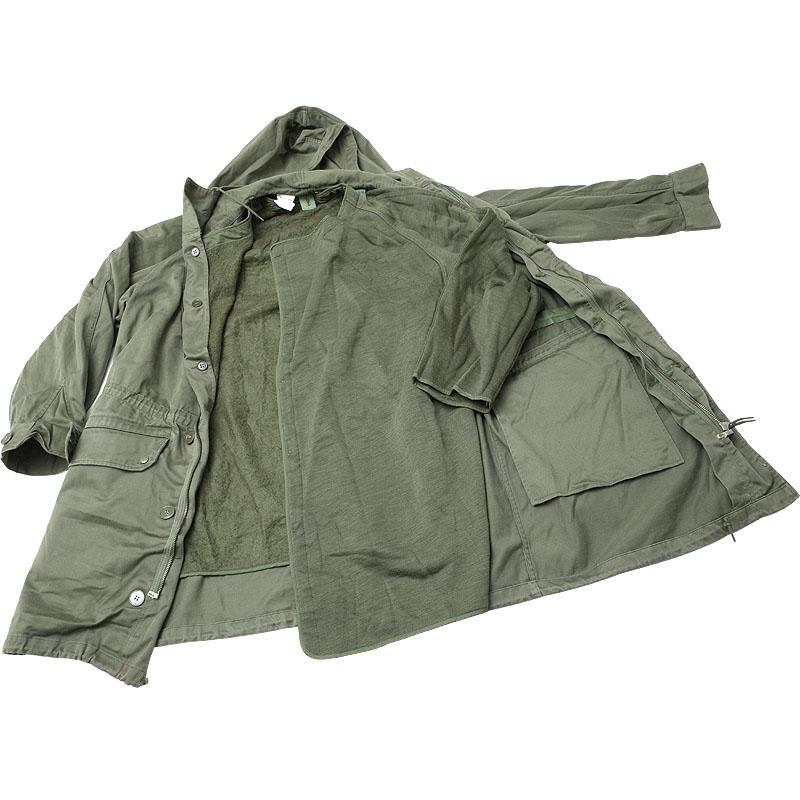 フランス軍 M-64 フィールドパーカー ライナー付き オリーブ