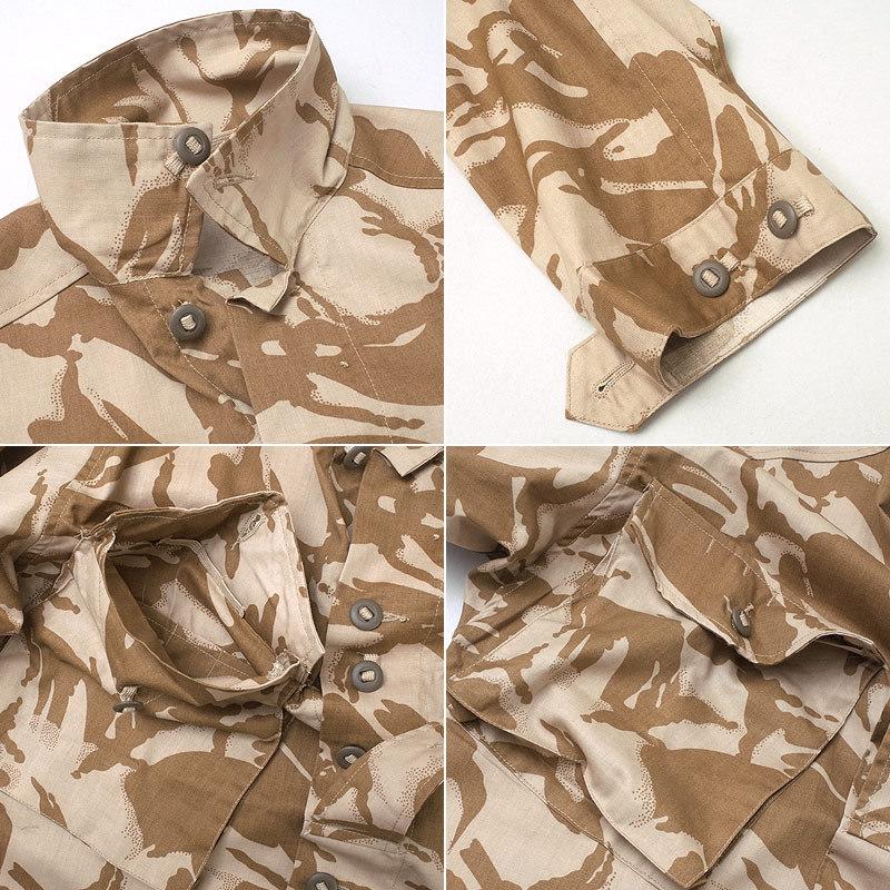 イギリス軍 DPMシャツ デザートカモ デッドストック JS032NN 英国 UK