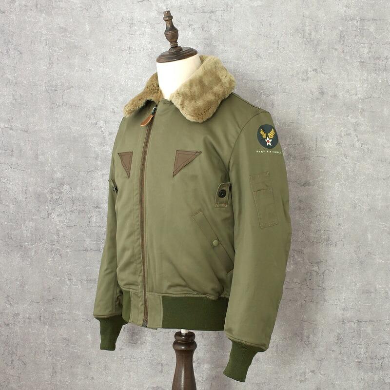 HOUSTON（ヒューストン） #5503 B-15A フライトジャケット メンズ B15A