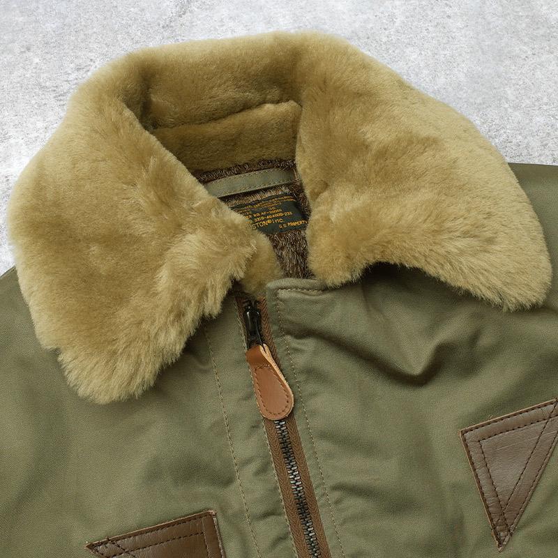 HOUSTON（ヒューストン） #5503 B-15A フライトジャケット メンズ B15A