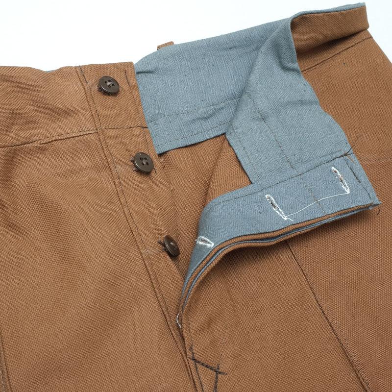 イタリア軍 プリズナー ワークパンツ ブラウン デッドストック PP320NN