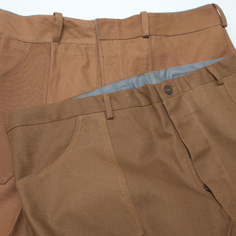 イタリア軍 プリズナー ワークパンツ ブラウン デッドストック PP320NN