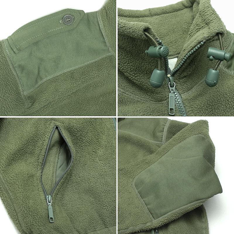 フランス軍 フリースジャケット オリーブ USED JJ295UN 実物 軍モノ 軍