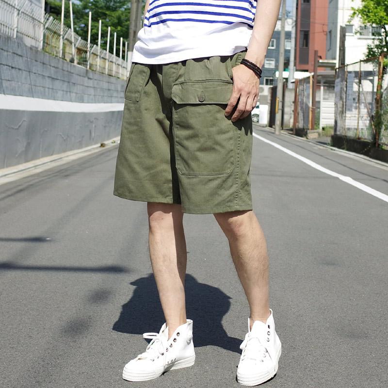YMCLKY イギリス軍タイプ ジャングルトラウザーショートパンツ YMCLKY イギリス軍タイプ ジャングルトラウザーショートパンツ