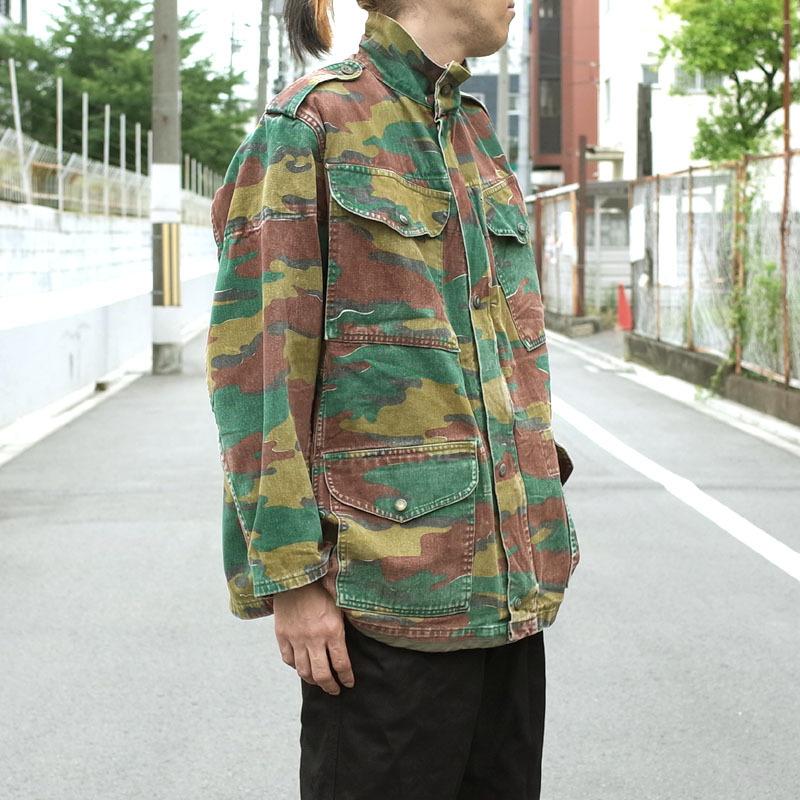 ベルギー軍 ジグソーカモ コンバットジャケット 90年代初期 USED