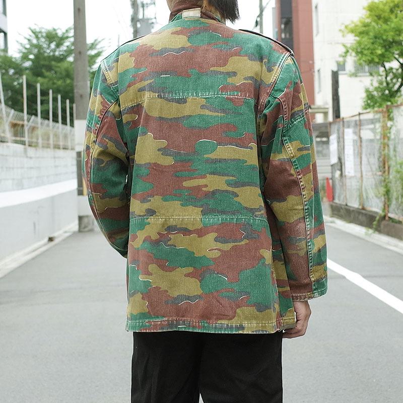 ベルギー軍 ジグソーカモ コンバットジャケット 90年代初期 USED ベルギー軍 ジグソーカモ コンバットジャケット 90年代初期 USED