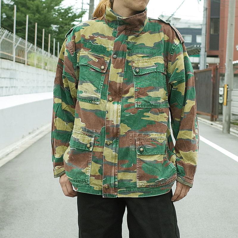 ベルギー軍 ジグソーカモ コンバットジャケット 90年代中期 USED