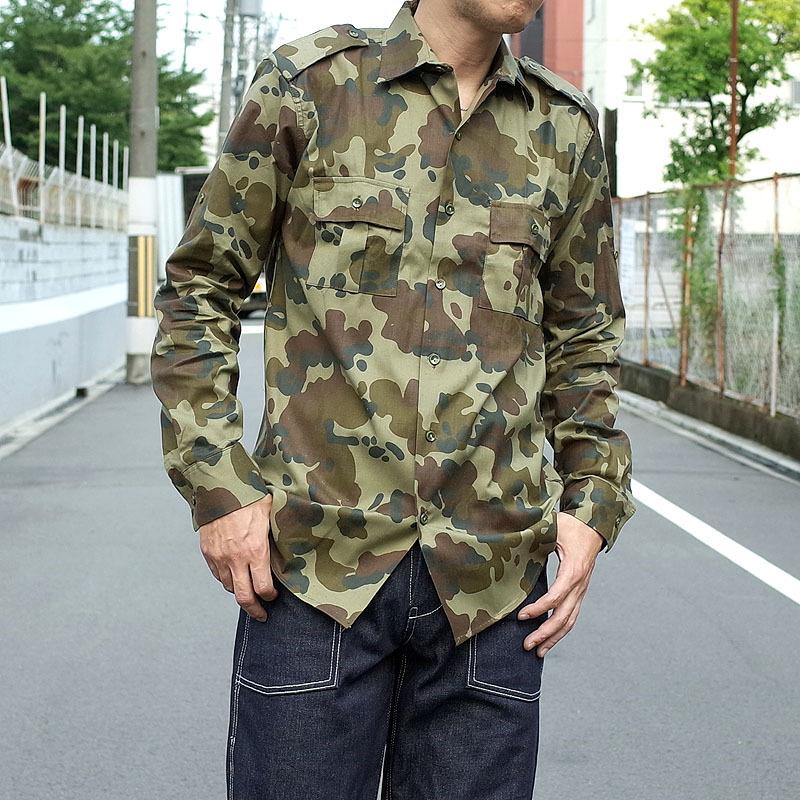 ルーマニア軍 フィールドシャツ 長袖 M94フレックカモ デッド ルーマニア軍 フィールドシャツ 長袖 M94フレックカモ デッド