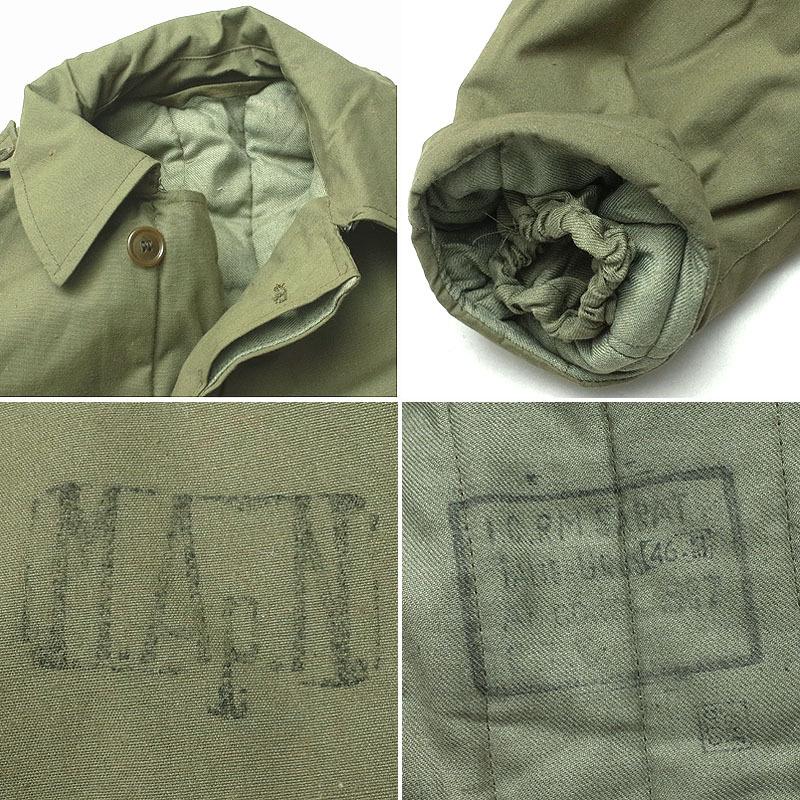 ルーマニア軍 フィールド ハーフコート ウィンター 中綿入り デッド