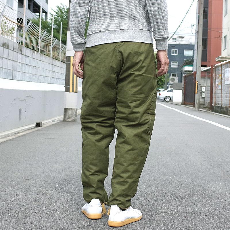 ルーマニア軍 ライディングパンツ ウィンター 中綿入り デッドストック