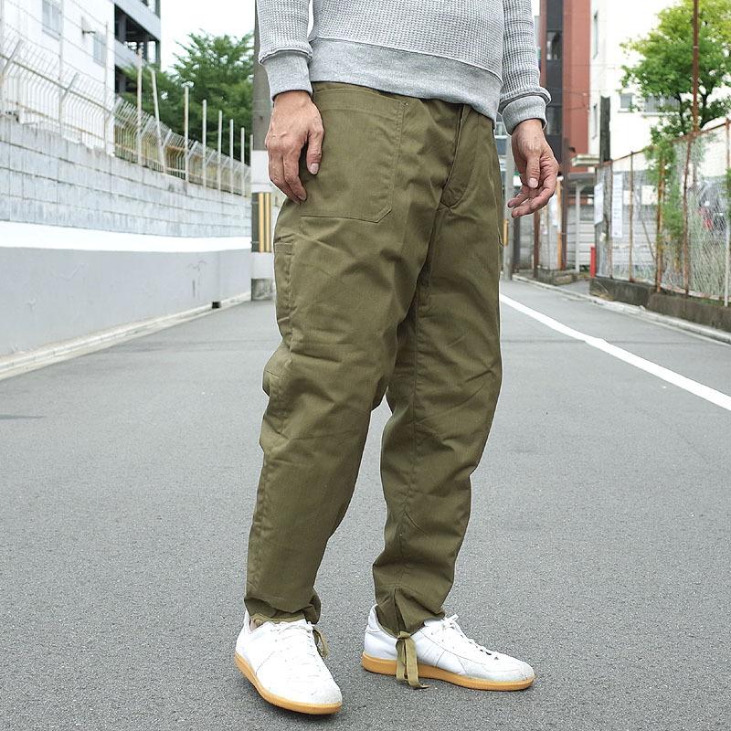 ルーマニア軍 ライディングパンツ ウィンター 裏起毛 デッドストック