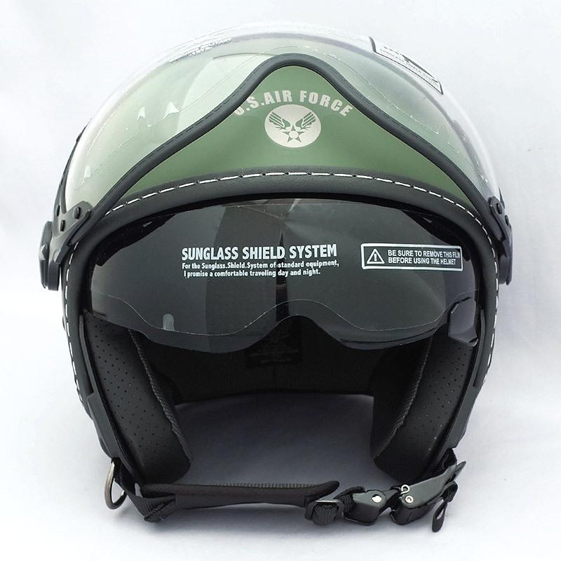 HOUSTON ヒューストン #HTVH-1901 パイロットヘルメット バイク ...