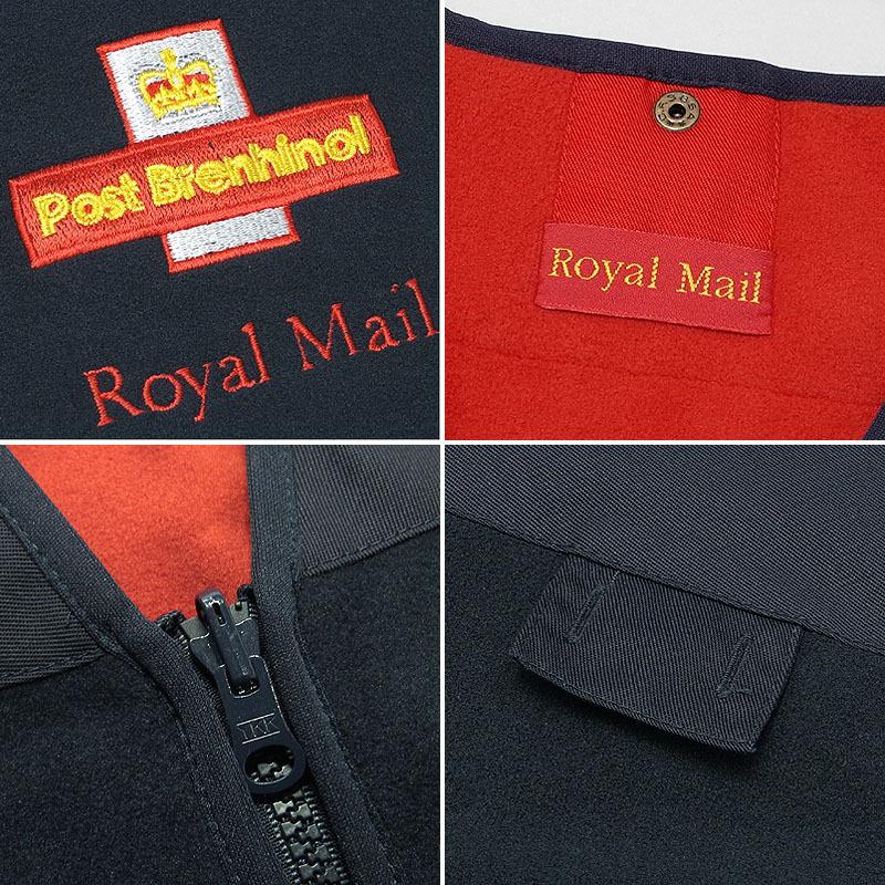 UK イギリス郵便局員　ロイヤルメール　リフレクター　L相当　オレンジ　美品 Royal Mail ロイヤルメール イギリス旧郵政省 ポストマン
