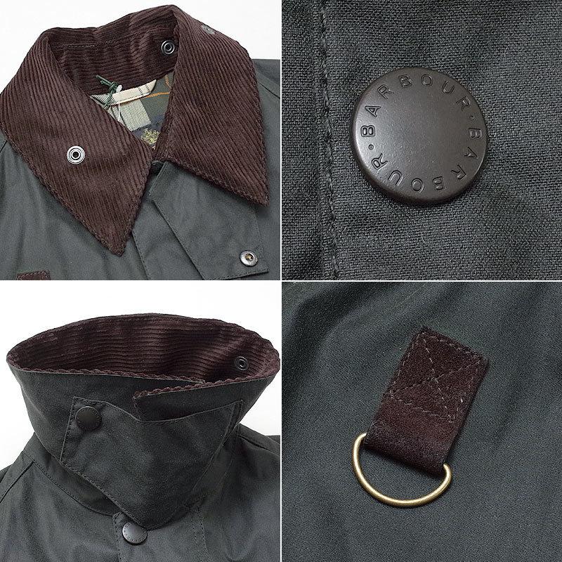 10%OFF！■Barbour バブアー #7933955013(44791) スペイ ワックスド コットン MWX1212SPEY WAXED COTTON メンズ 男性 コート アウター ブルゾン ジャケット 撥の画像