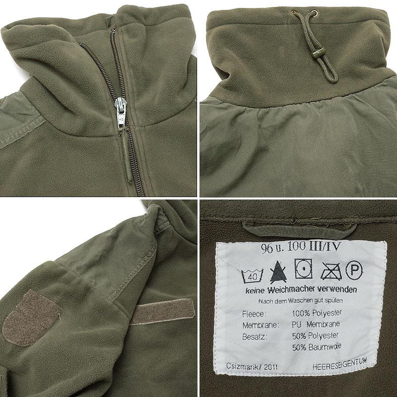 オーストリア軍 アルパイン フリースジャケット ウォータープルーフ