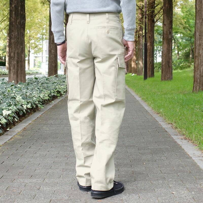 ドイツ軍 モールスキン カーゴパンツ オフホワイト デッドストック