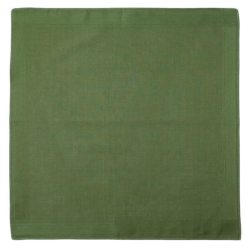 メール便可 チェコ軍 ハンカチ 40×40cm オリーブ デッドストック