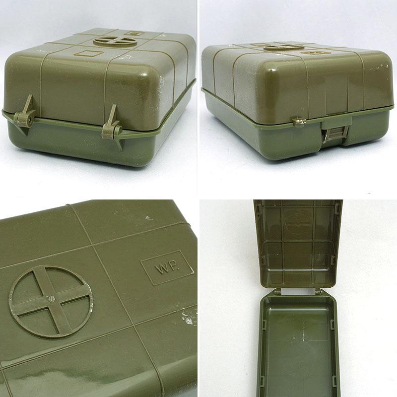 ポーランド軍 ファーストエイド プラスチックボックス オリーブ ポーランド軍 ファーストエイド プラスチックボックス オリーブ