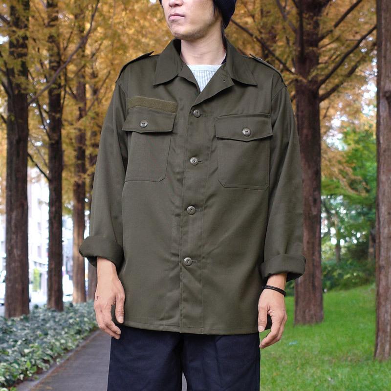 オーストリア軍 フィールドシャツ デッドストック JS181NN 長袖