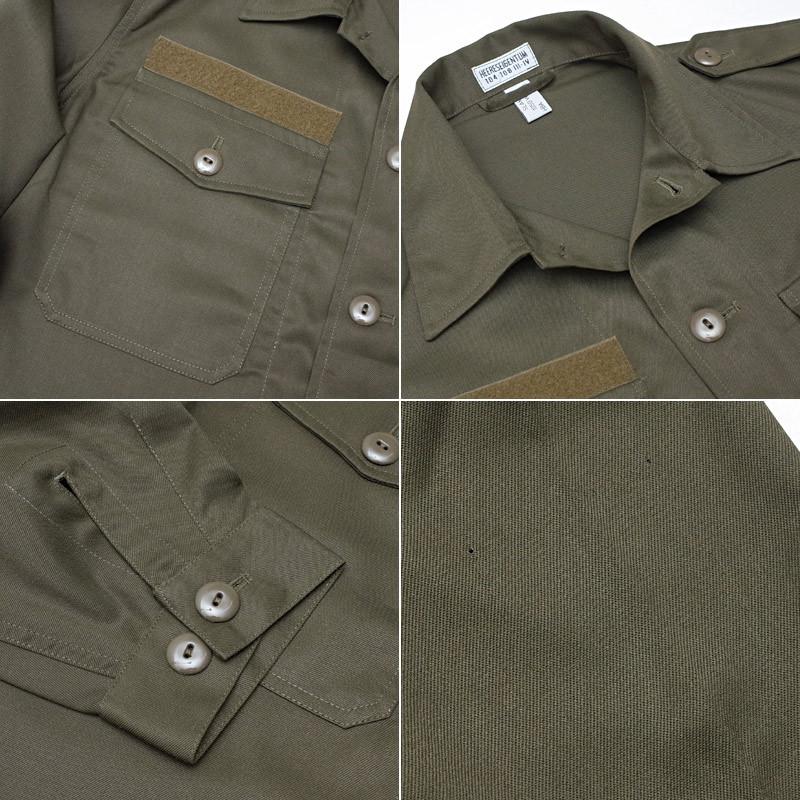 オーストリア軍 フィールドシャツ デッドストック JS181NN 長袖