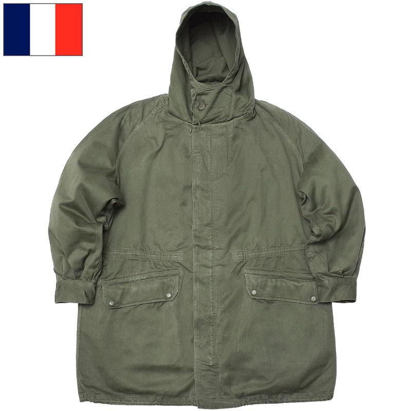 フランス軍 M-64 フィールドパーカー オリーブ USED (デッド フランス軍 M-64 フィールドパーカー オリーブ USED (デッド
