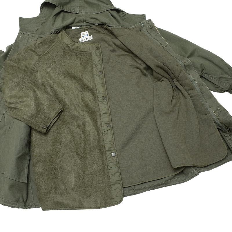 フランス軍 M-64 フィールドパーカー オリーブ USED (デッド フランス軍 M-64 フィールドパーカー オリーブ USED (デッド