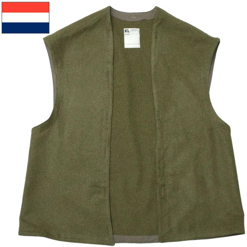 オランダ軍 ウール ライナーベスト USED JV038UN 男性 メンズ KL オランダ軍 ウール ライナーベスト USED JV038UN 男性 メンズ KL