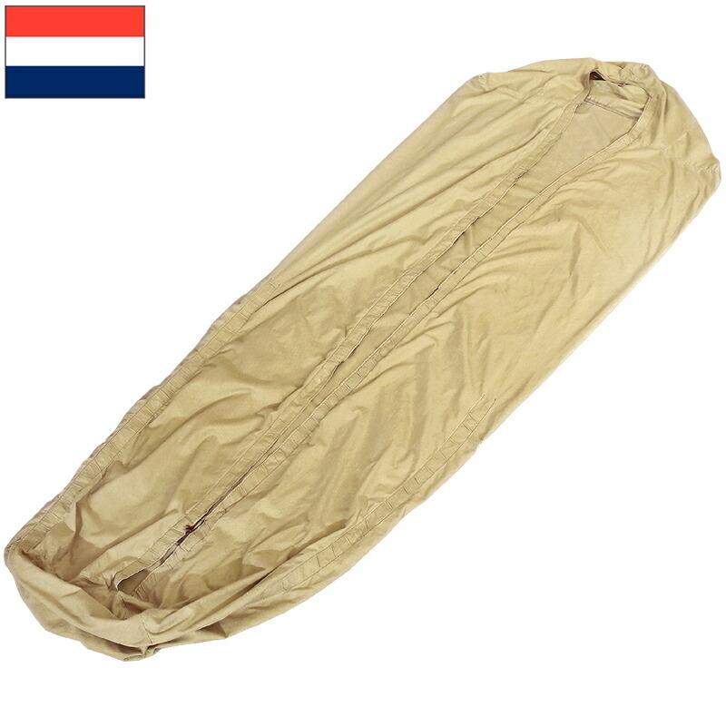 オランダ軍 シュラフ インナーシーツ コットン USED EE714UN 寝袋