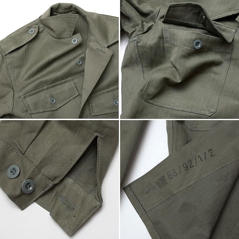 デッドストック NOS ヴィンテージ ドイツ軍 HBTプルオーバースモックシャツ デッドストック NOS ヴィンテージ ドイツ軍 HBTプルオーバー