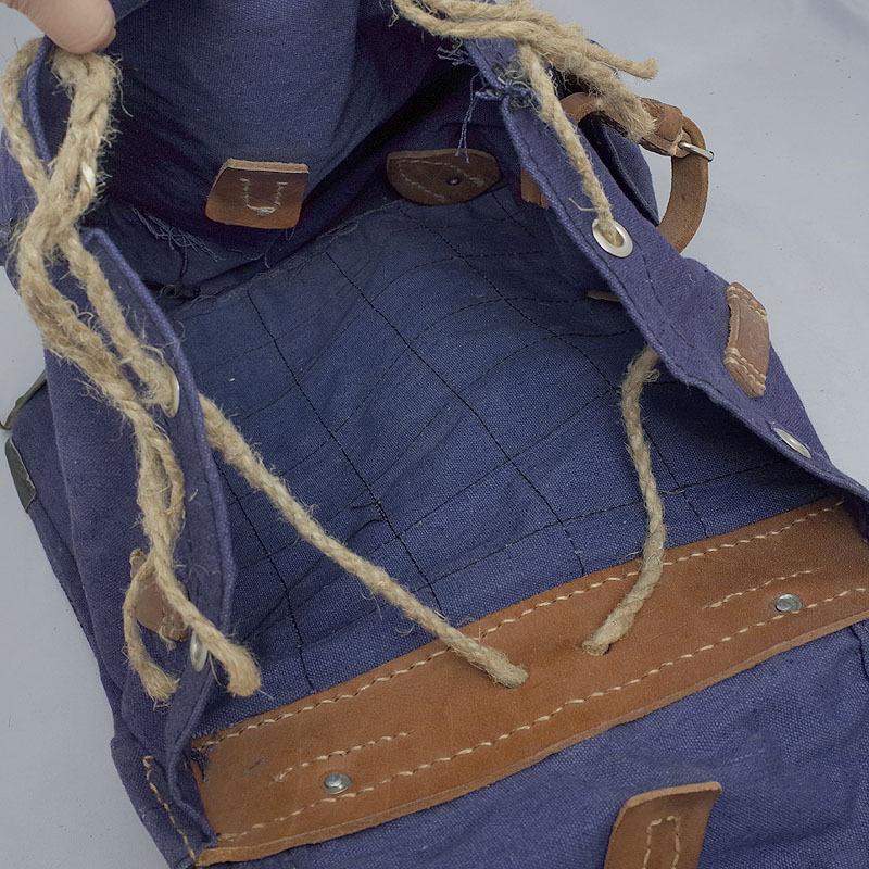 ルーマニア軍 マウンテンリュックサック ネイビー USED BR090NN バック