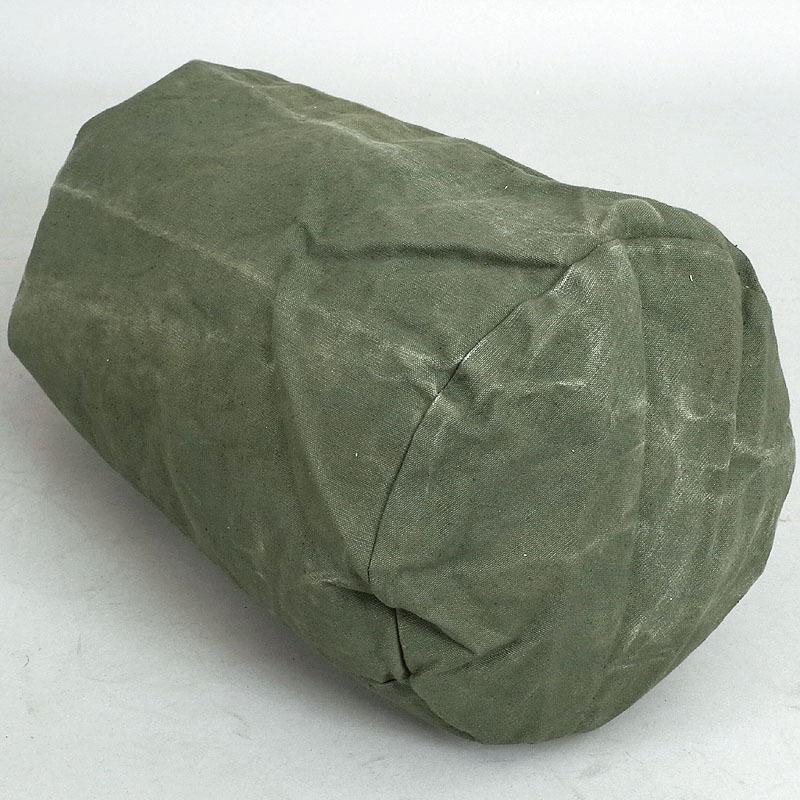 フランス軍 海軍 実物◾️トランクケース ミリタリー 軍物 サープラス フランス軍 M47 シーサック グリーン USED BE051NN 収納袋 運搬