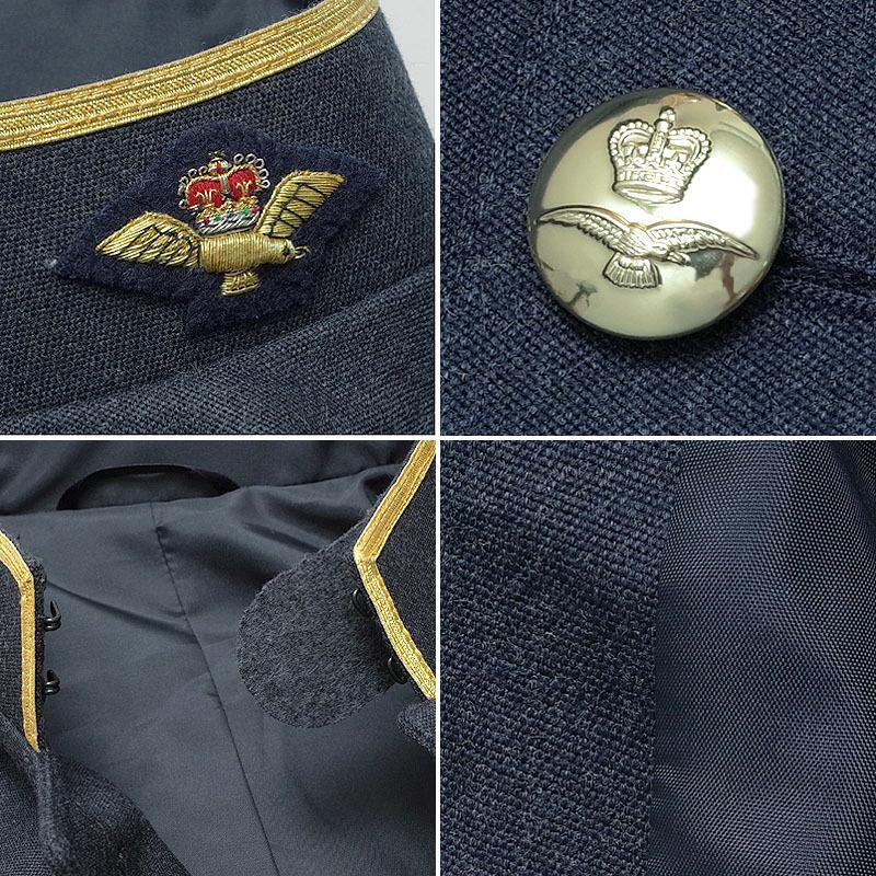 イギリス軍 RAF ミュージックサービス ジャケット ブルー メンズ イギリス軍 RAF ミュージックサービス ジャケット ブルー メンズ