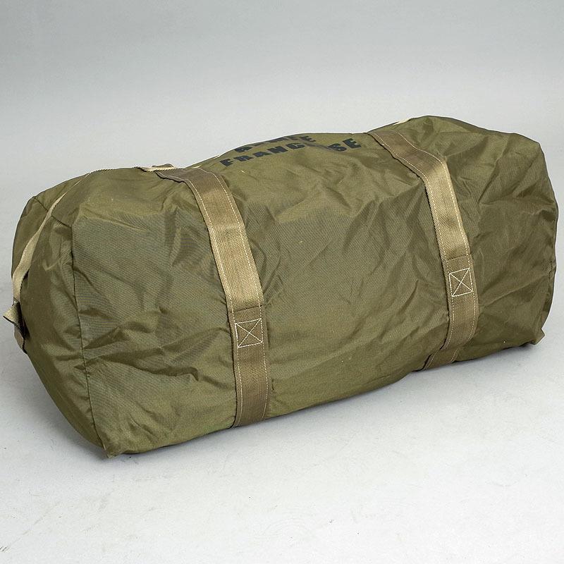 ■フランス軍パラシュートバッグ/ダッフルバッグ・オリーブグリーン美品■ フランス軍 TAP パラシュートバッグ デッドストック BH088NN