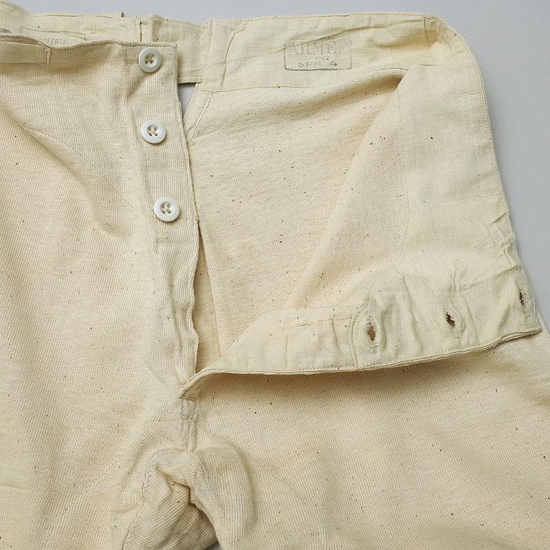 フランス軍 M47 アンダーパンツ ホワイト デッドストック PP335NN M-47