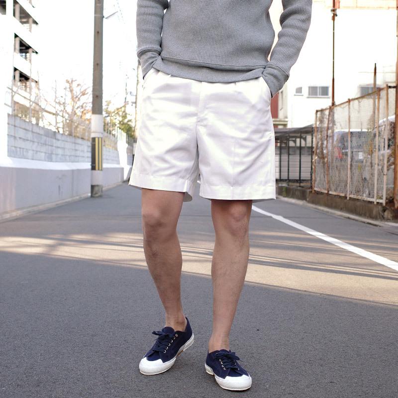 1点ならメール便可 スウェーデン軍 ショートパンツ ホワイト デッド