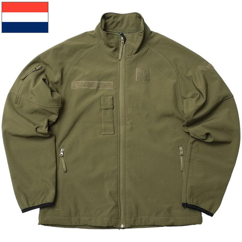 オランダ軍 ソフトシェルジャケット 胸ポケット無し USED オランダ軍 ソフトシェルジャケット 胸ポケット無し USED