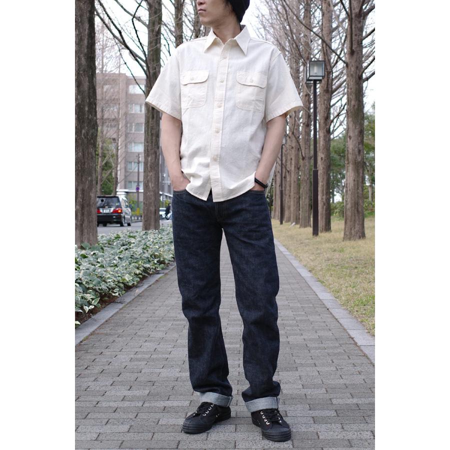 SUGAR CANE SUGARCANE シュガーケーン #SC37942 半袖 ホワイト