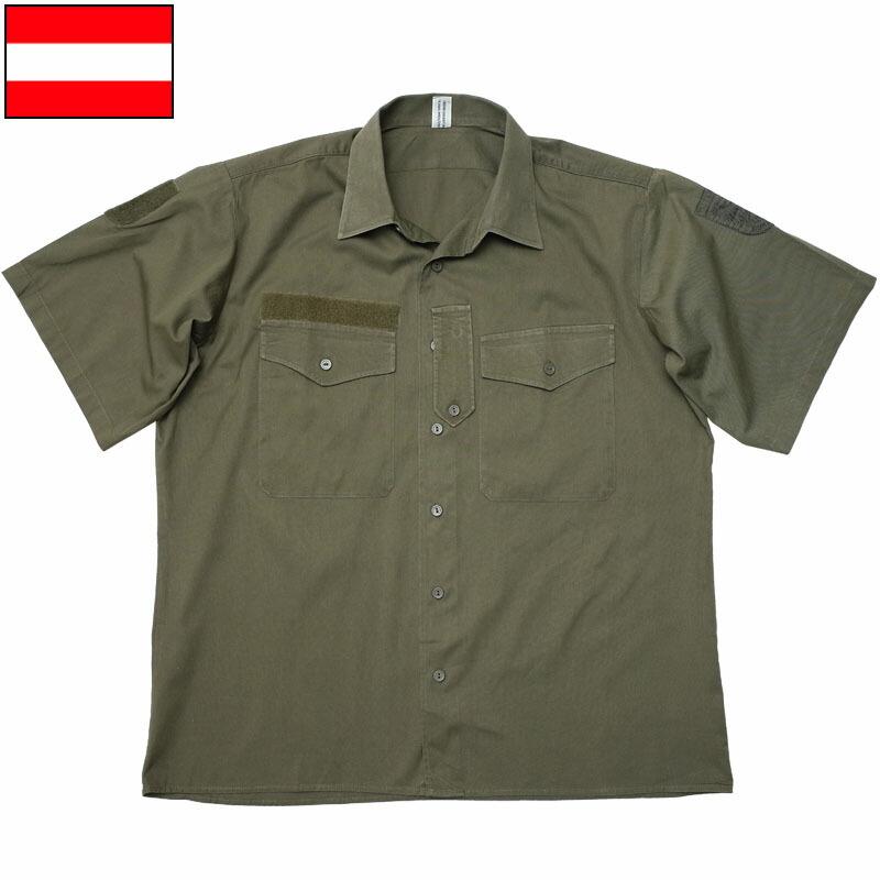 オーストリア軍 フィールドシャツ 半袖 USED JS183UN ファティーグ