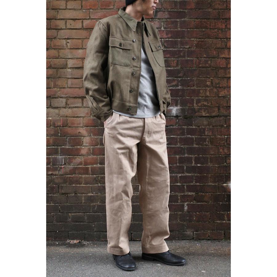 ミリタリージャケット　ドッキング　デニム　短丈　古着 sacai（サカイ） 美品 21SS sacai デニムドッキング ブルゾン