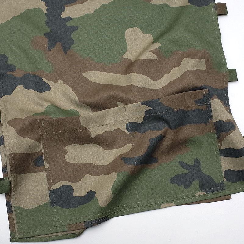 メール便可 フランス軍 GAOベスト CCEカモ リップストップ デッド