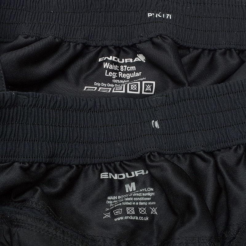 イギリス ポリス サイクル カーゴパンツ ブラック Endura製 USED