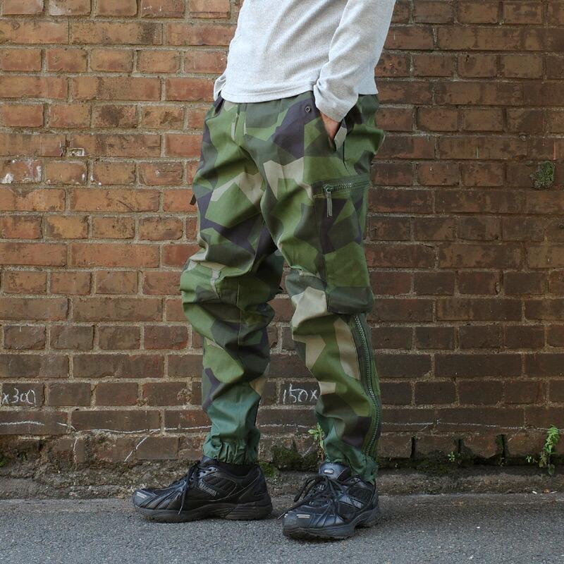 スウェーデン軍 M90 フィールドパンツ スプリンターカモ デッド スウェーデン軍 M90 フィールドパンツ スプリンターカモ デッド