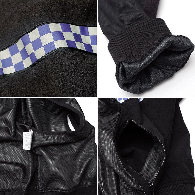イギリス警察POLICE ポリス フリースジャケット アウターブルゾン防風防寒 イギリス ポリス フリースジャケット ブラック USED JJ307UN英国