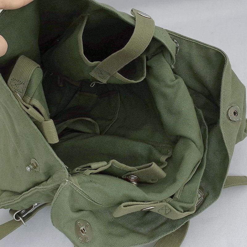 スウェーデン軍 M-51 ガスマスク ショルダーバッグ オリーブ デッド