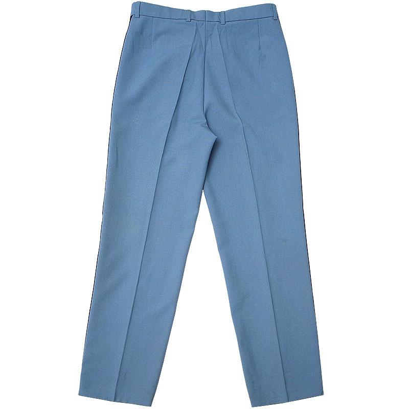 チェコ軍 パレードパンツ サイドライン サックスブルー USED 制服 ユニフォーム ドレスパンツ ボトムス トラウザーズ ロングパンツ 長ズボン 実物ミリタリー|seabees|05