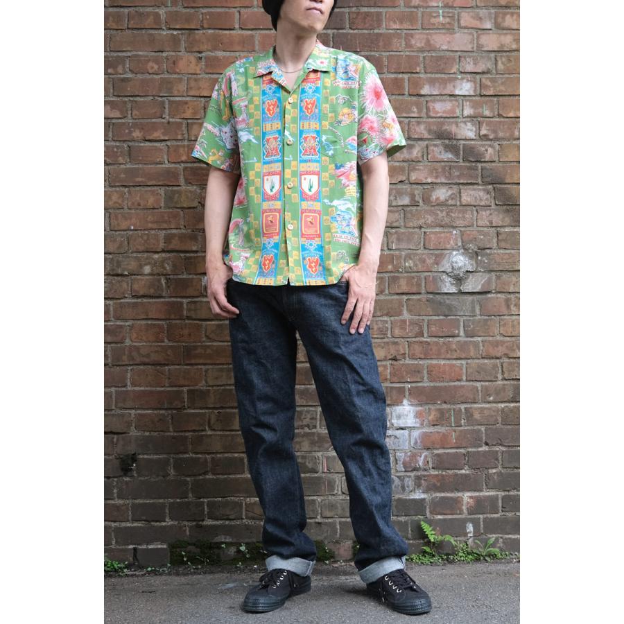 BUZZ RICKSON'S SUNSURF サンサーフ #SS38869 半袖 レーヨン アロハ