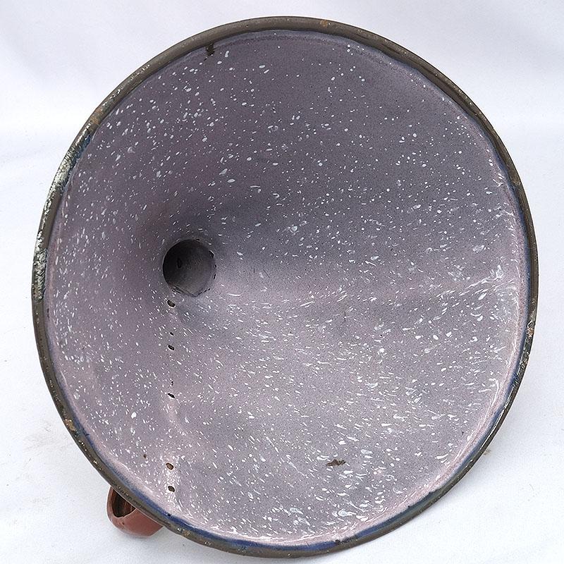 ルーマニア軍 ホーロー じょうご XLサイズ USED EE750NN 琺瑯 ほうろう