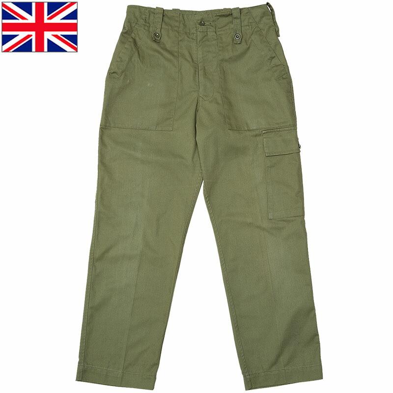 イギリス軍 フィールドパンツ オリーブ 4ポケット USED PP464UN イギリス軍 フィールドパンツ オリーブ 4ポケット USED PP464UN