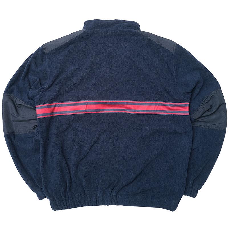 フランス ASVP プルオーバー フリースジャケット ネイビー レッド